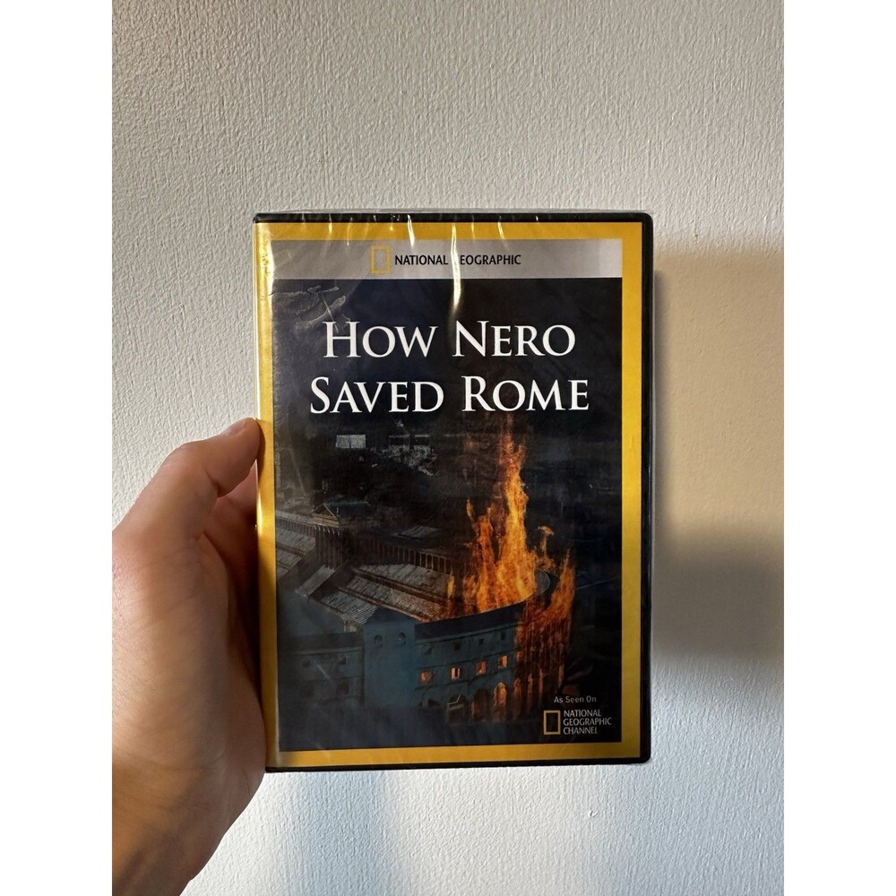 How Nero Saved Rome (DVD) National Geographic Documentary Sealed New